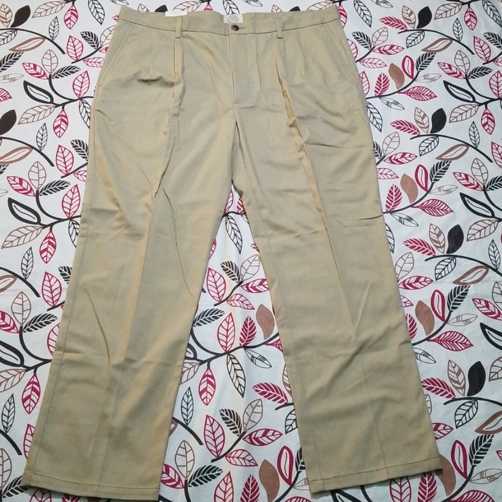St. John's Bay Easy Care Classic Fit Khaki Pants